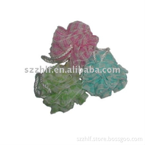cockle mesh sponge with binding